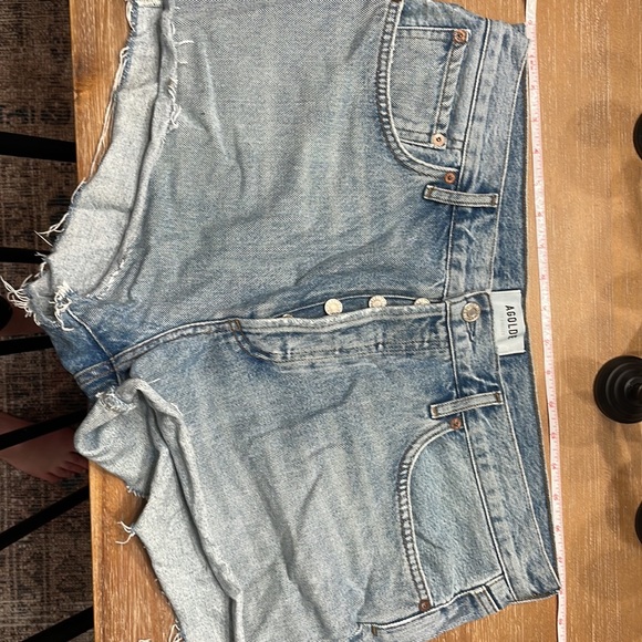 Agolde Parker Short in Riptide - Picture 5 of 7